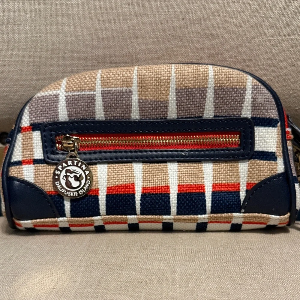 Spartina 449 Plaid Small Wristlet/Clutch